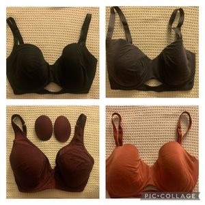4x Third Love bras 32 F/DDD